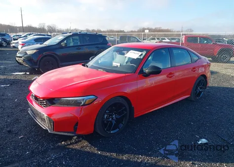 2025 Honda Civic Sport из США, поврежденный, VIN 2HGFE2F5XSH554172